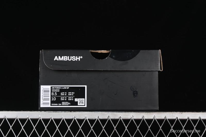 Nike Air Force 1'07 Low Casual Sneakers Ambush Collaboration - DV3464-104