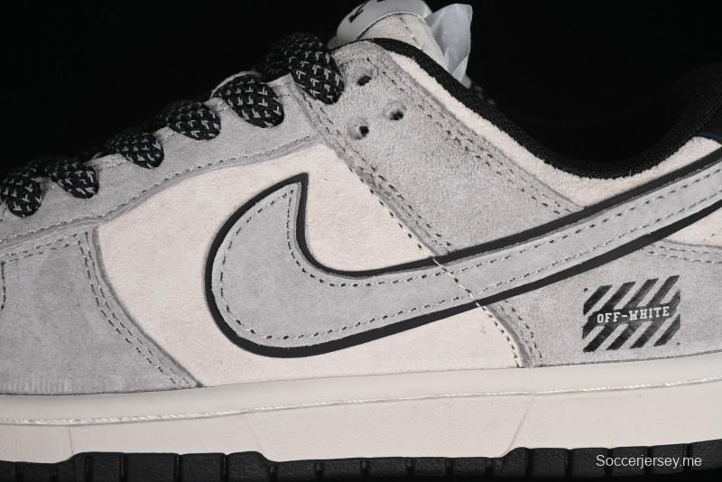 Nike SB Dunk Low OFF-WHITE Collaboration Anniversary Custom Sneakers - DQ1098-521