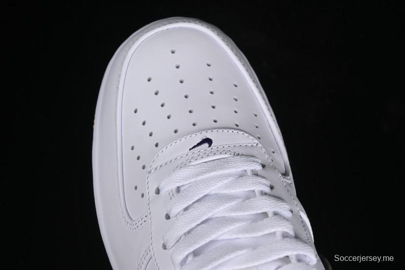 Nike Air Force 1 '07 Low Kobe Full-Grain Leather Casual Sneakers with Full-Length Air Cushion - FZ1151-100