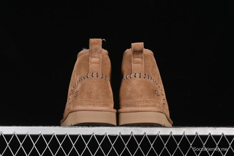 UGG Neumel Moc Ankle Boots in Chestnut Suede with Premium Comfort - 1153631