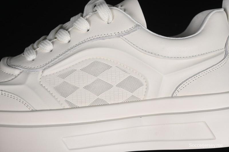 ECCO Street ACE Series Autumn New Retro Fashion Casual Leather Platform Sneakers - 63336101002