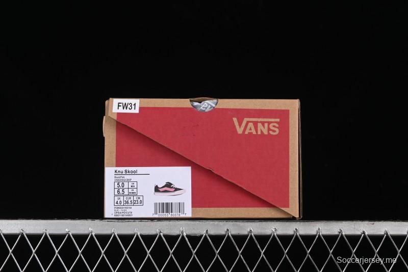 Vans Classics Knu Skool Retro Sneakers with Enlarged Toe & Thickened Tongue - VN0009QCB9P