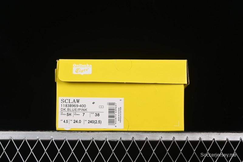 Onitsuka Tiger Sclaw Comfortable Versatile Slip-Resistant Low-Top Lifestyle Sneakers - 1183B969-400