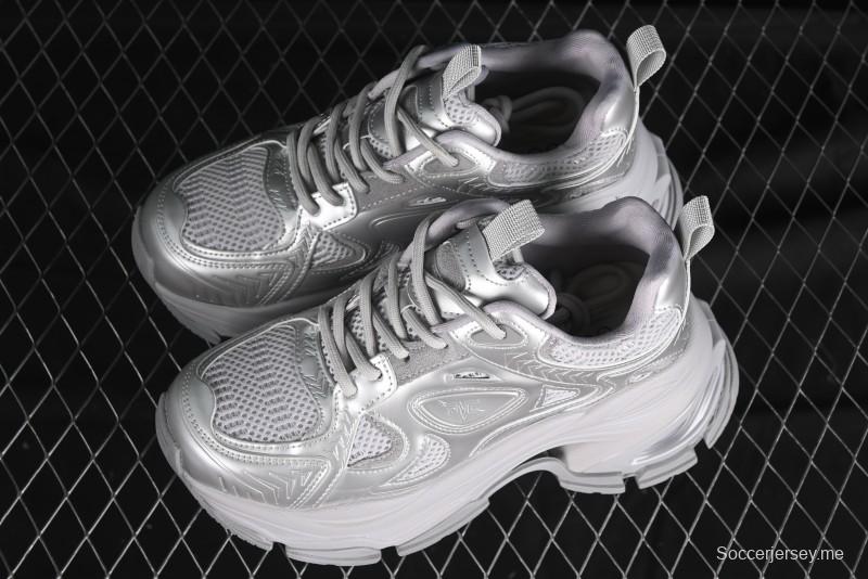 GG-CC Platform Sneakers with Chunky Sole for Casual Wear and Running - G24X9833