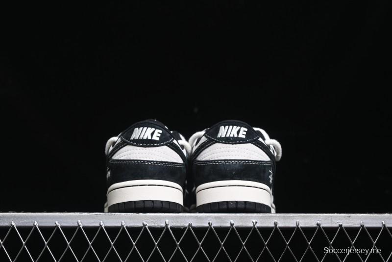 Nike SB Dunk Low Stussy Collaboration - Anniversary High-End Customized Low-Top Casual Skate Shoes - YX5066-209