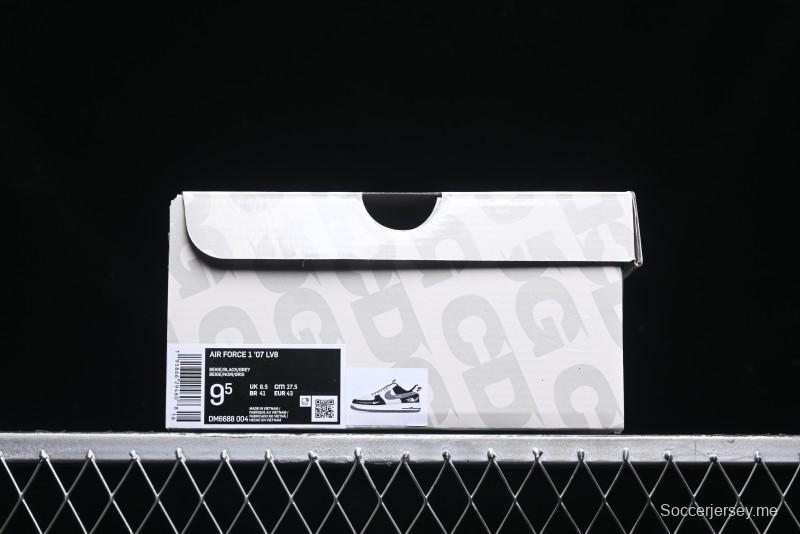 Nike Air Force 1 '07 Low The North Face Collaboration Jacket Black Casual Sneakers - DM6688-004