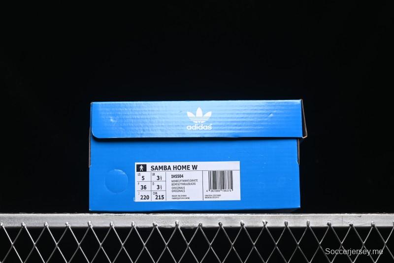 Adidas Originals Samba Home IH5504 Indoor Outdoor Slip-On Warm Casual Sneakers - IH5504