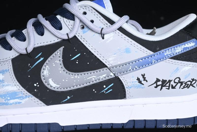 Nike Dunk Low Retro Casual Sneakers with Cosmic Star Eye Design - FQ8826-100