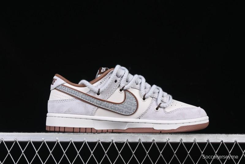 Nike SB Dunk Low The North Face x CDG Collaboration Anniversary Edition Custom Low-Top Casual Sneakers - XX3168-110