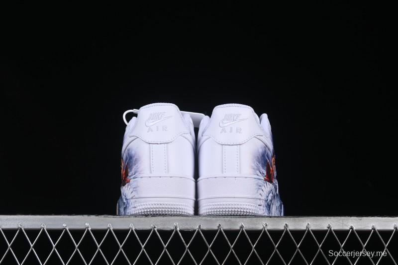 Nike Air Force 1 '07 Low Casual Sneakers with All-sole Air Cushion - DD8959-100