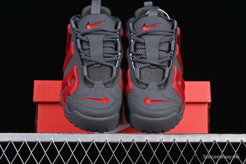 Nike Air More Uptempo Retro Basketball Shoes with Mesh Upper for Breathability - FZ3055-002