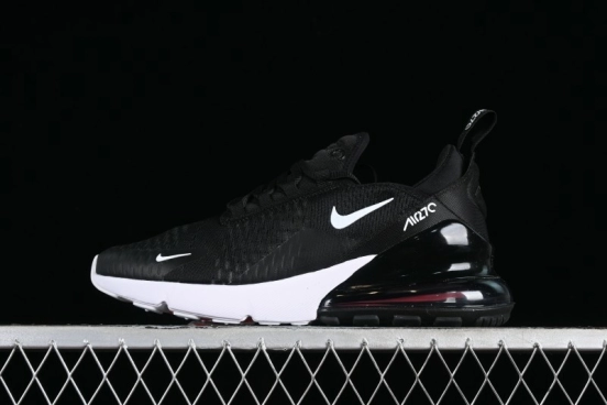 Nike Max 270 Running Shoes with Half-Sole Air Cushion - AH8050-002