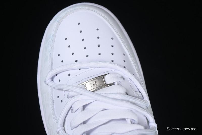 Nike Air Force 1 '07 Low Thermochromic Blue and White China Style Casual Sneakers - ZH0316-055