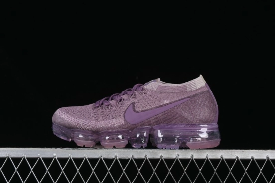 Nike Vapormax Flyknit Breathable Casual Running Shoes with Full-Length Air Cushion - 849557-500