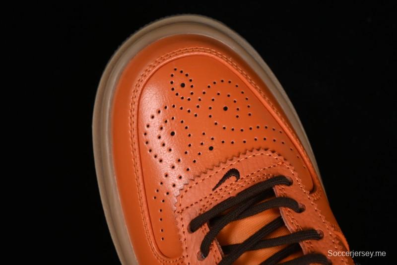 Nike Air Force 1 Low Luxe Casual Sneakers with Thick Sole and Waterproof Design - DM2451-800