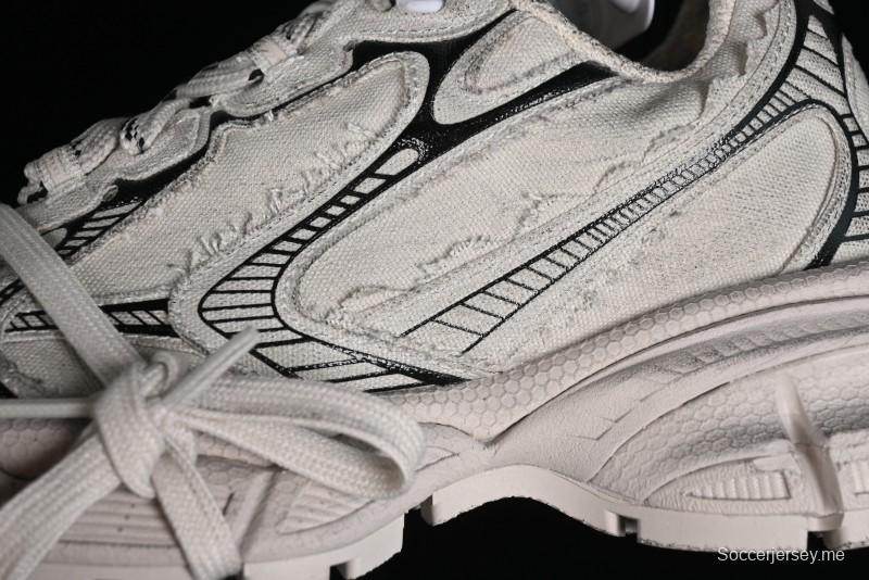 Balenciaga Phantom Sneaker 10th Generation Trend Running Shoes with Transparent Heel Strap - W3XDC2002