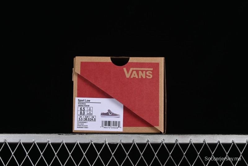 Vans Vault Og Epoch Sport Lx Full Suede Retro Low Top Canvas Vulcanized Shoes - VN000CTDKHW