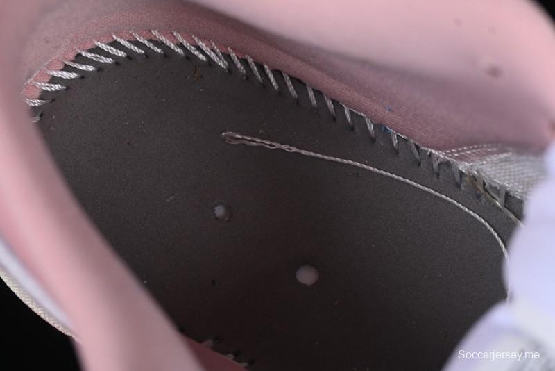 Nike Air Jordan 1 Low AJ1 Custom White Pink Low-Top Casual Lifestyle Sneakers - DC0774-162