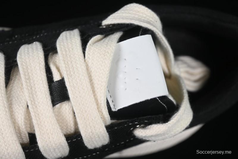 Shoot Brand Resonance Black Plum Retro Comfort Leather Anti-Slip Elevated Low-Top Casual Skate Shoes - AJD4