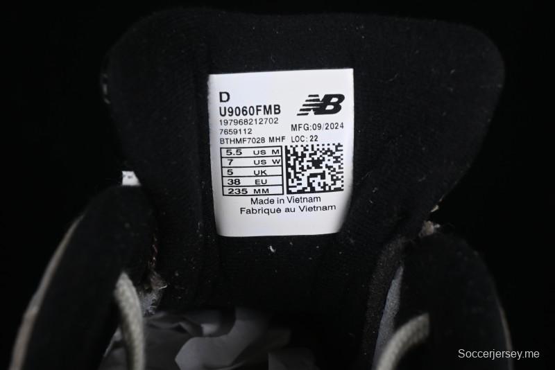 New Balance NB9060 Series Retro Casual Running Shoes with ABZORB Cushioning - U9060FMB