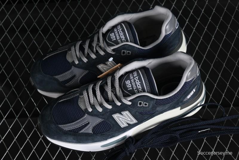 New Balance Made In USA 991 Series Classic Casual Dad Shoes Retro Running Sneakers - U991NV2