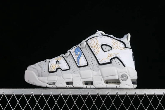 Nike Air More Uptempo 96 QS Scottie Pippen OG Series Classic High Street Versatile Casual Sports Culture Basketball Shoes - FB3021-001