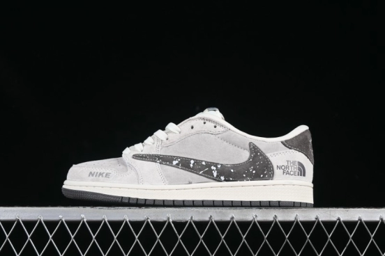 Nike Air Jordan 1 Low OG SP Travis Scott x Fragment Design Collaboration Sneakers - XS2024-041