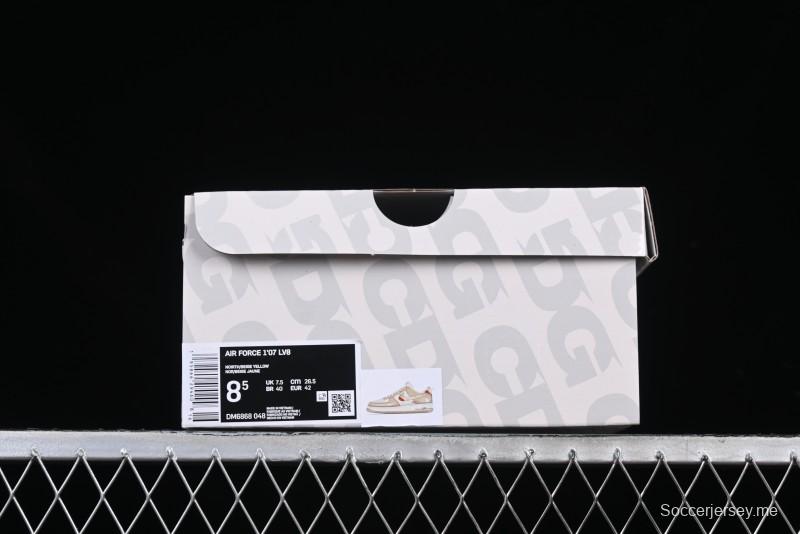 Nike Air Force 1 '07 Low The North Face Collaboration Casual Sneakers in Milk Tea - DM6688-048