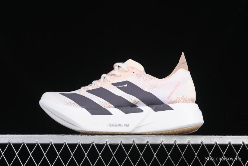 Adidas Adizero Adios 4 M Running Shoes Lightweight Breathable Low-Top - JR6357