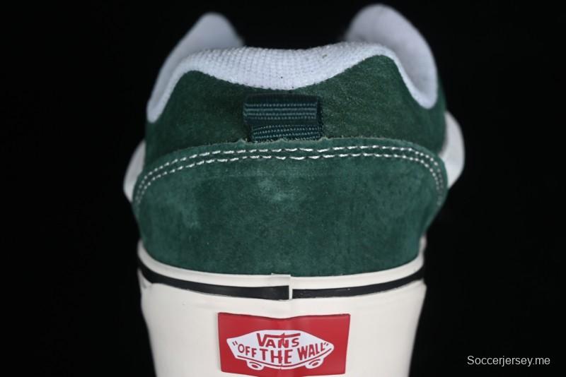 Vans Classics Knu Skool Green Platform Sneakers - VN0AUAK374