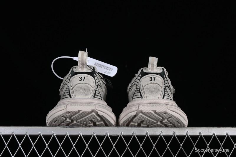 Balenciaga Phantom Sneaker 10th Generation Trend Running Shoes with Transparent Heel Strap - W3XDC2002