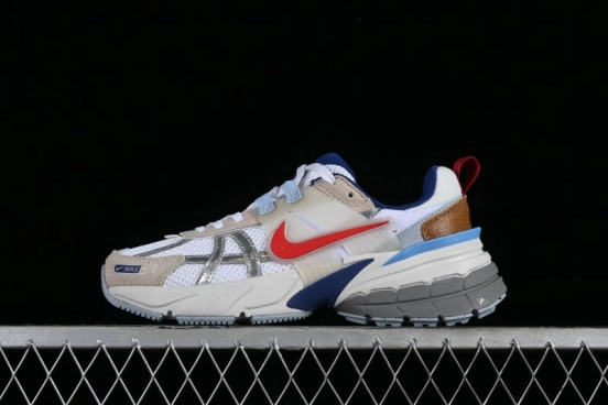 Nike Runtekk V2K Retro Low-Top Running Shoes with Cushlon Midsole and Anti-Slip Design - HF5724-061