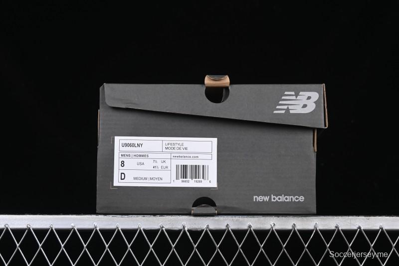 New Balance 9060 Retro Casual Running Shoes with ABZORB Cushioning - U9060LNY