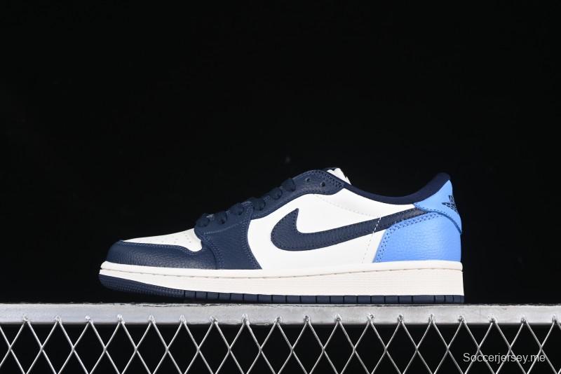 Nike Air Jordan 1 Low OG "Obsidian" Basketball Shoes - CZ0790-400