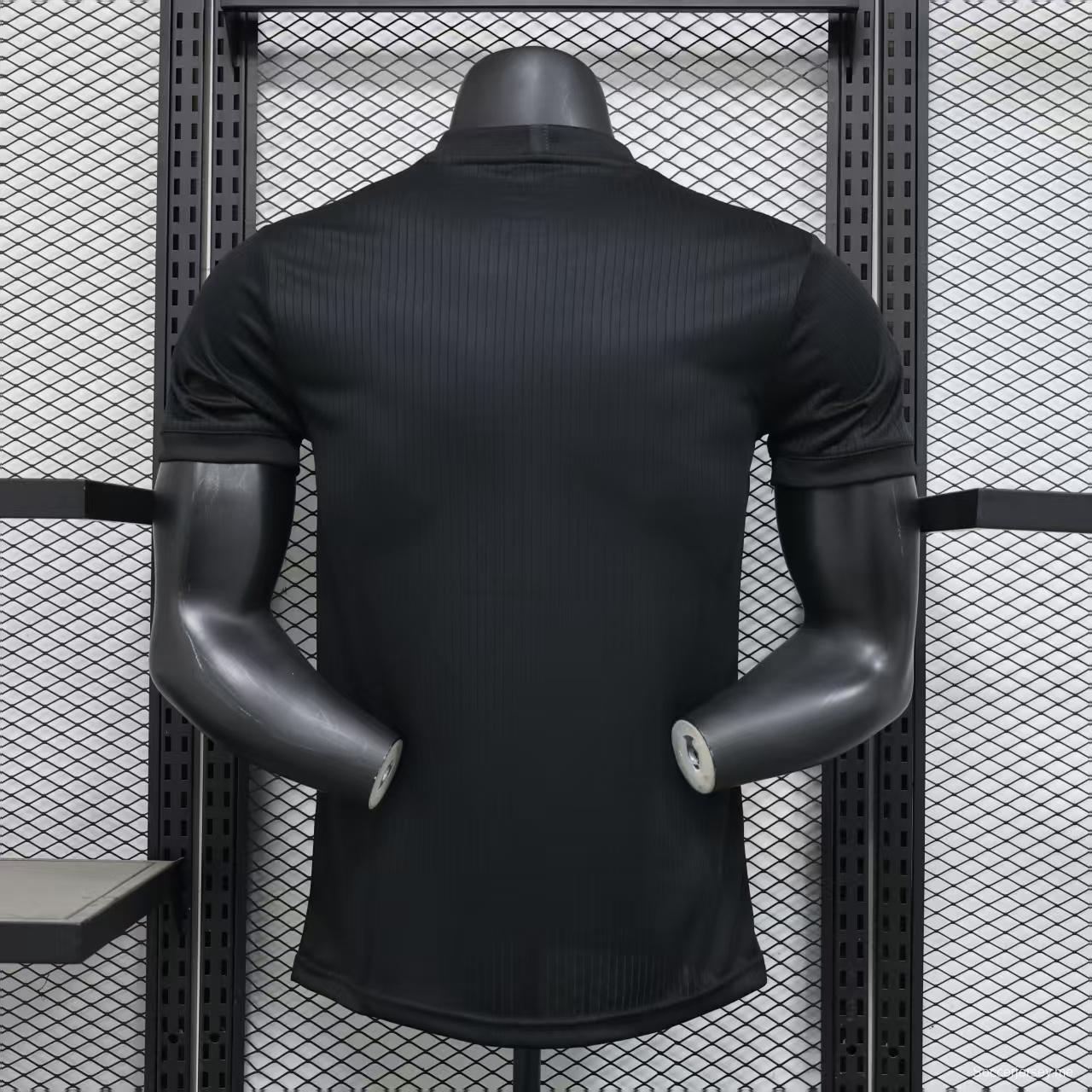 إصدار اللاعب 2025 ألمانيا 2025 قميص الذكرى 125 الألمانية الأسود