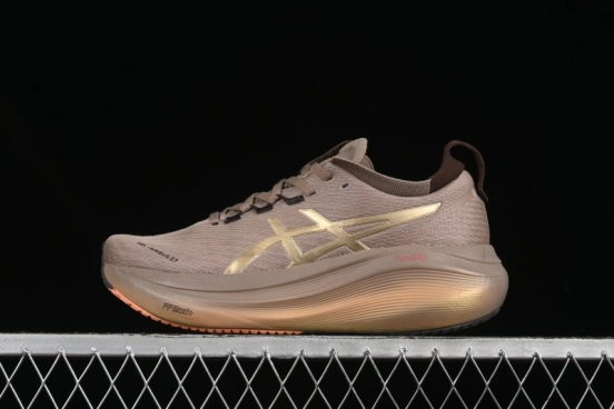 Asics Gel-Nimbus 27 Retro Breathable Casual Shoes with Cushioning for Men - 1012B816-020