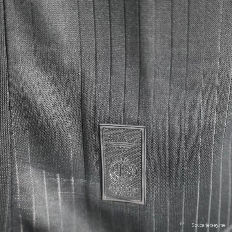 إصدار اللاعب 2025 ألمانيا 2025 قميص أسود بأكمام طويلة الأكمام بمناسبة الذكرى 125 لتأسيس ألمانيا