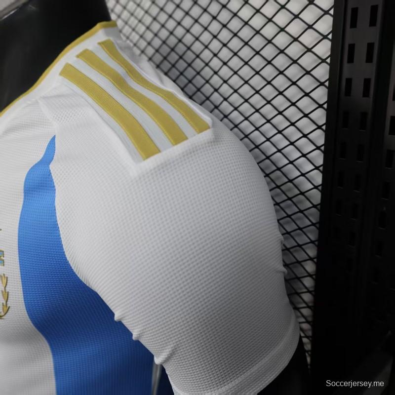 إصدار اللاعب 2025 قميص منتخب الأرجنتين 2025