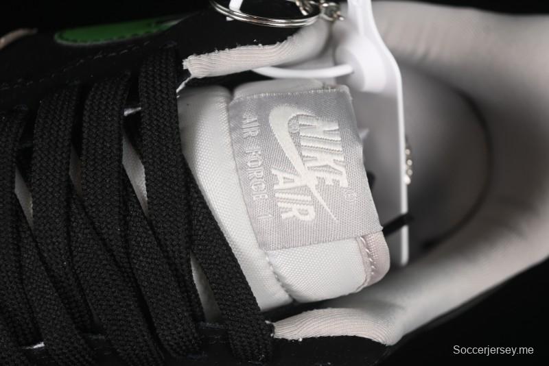 حذاء نايك اير فورس 1'07 منخفض من نايك اير فورس 1'07 كروم هارتس تعاون قلوب أسود أخضر سووش سنيكرز كاجوال - KK1988-074