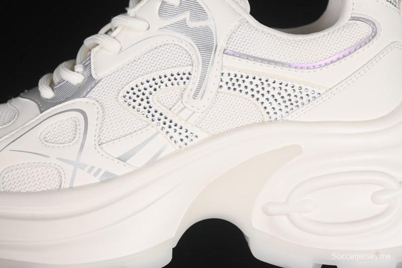 GG-CC 25ss حذاء رياضي مكتنزة جديد بمنصة مكتنزة بزيادة ارتفاع 7 سم - 668-2