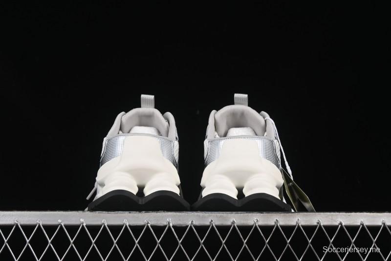 حذاء رياضي ذو رباط بتصميم نجمة بتصميم نجمة بأربطة مجوفة مع زيادة ارتفاع 5 سم - G25U9789