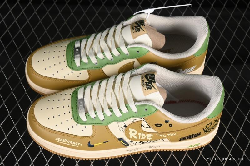 حذاء نايك اير فورس 1'07 منخفض "شيفالري" الرياضي الكاجوال - XL2321-666