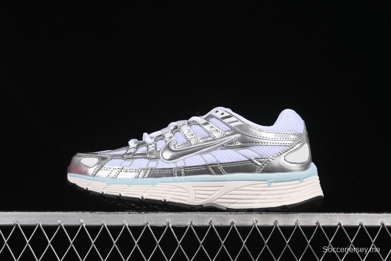 حذاء رياضي ريترو كاجوال بريميوم P-6000 من نايك بتصميم خفيف الوزن - BV1021-108