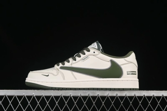 حذاء نايك ترافيس سكوت x Fragment Design x Air Jordan 1 Low OG SP SP AJ1 Collaboration AJ1 سنيكرز كاجوال من نايك - DH0223-333