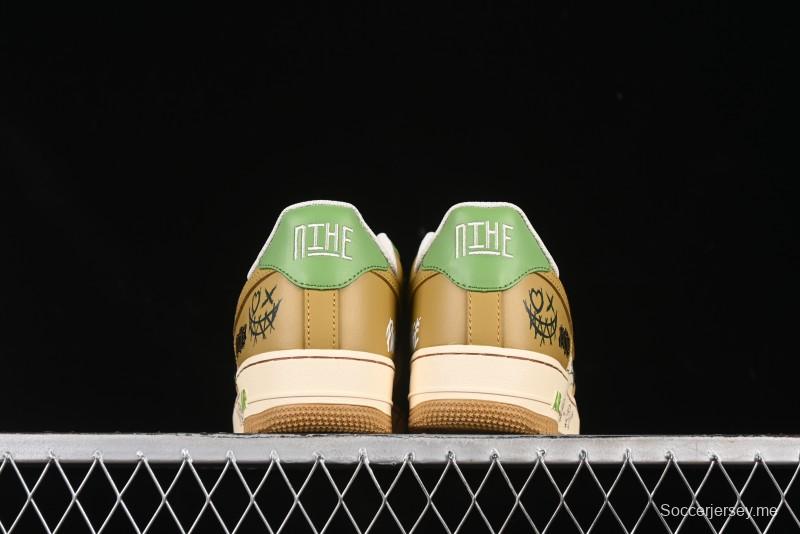 حذاء نايك اير فورس 1'07 منخفض "شيفالري" الرياضي الكاجوال - XL2321-666