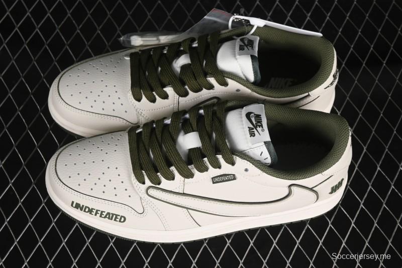 حذاء نايك ترافيس سكوت x Fragment Design x Air Jordan 1 Low OG SP SP AJ1 Collaboration AJ1 سنيكرز كاجوال من نايك - DF1845-535