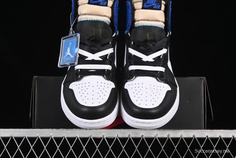 حذاء كرة السلة عالي الكعب من نايك اير جوردان 1 هاي أو جي AJ1 Fragment Design AJ1 Fragment Collaboration - DZ5485-041