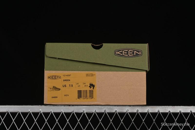 صندل رياضي مسطح منسوج بحزام مطاطي منسوج بحزام مطاطي للرياضات المائية الخارجية من كين يونيك - 1014097