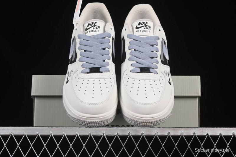 حذاء نايك اير فورس 1'07 المنخفض "الزهرة الزرقاء الصغيرة" الرياضي الكاجوال - FB1893-888