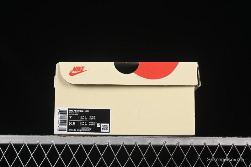 حذاء نايك اير فورس 1'07 منخفض GD Collaboration GD Collaboration Chrysanthemum Swoosh Sneakers Casual - DF0188-055